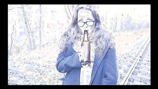 Andrea hairy babe public