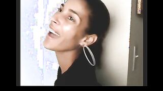 Mandy Showing Hairy Pussy and Clit