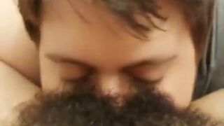 hairy bush licking