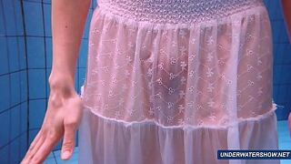 Amazing hairy underwatershow by Marketa