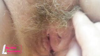 I want your cock in my hairy pussy and asshole