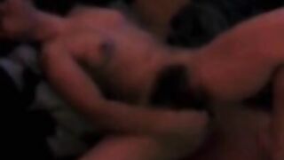 Masturbation with dildo