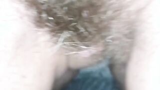 Amateur hairy mature wife