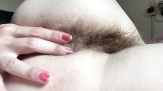 Indian girl with a natural pussy