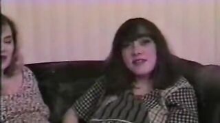 Kitty & Isabella Pregnant vintage lesbians