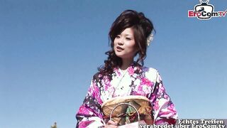 hairy japanese 18yo skinny teen get creampie