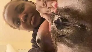 Got Bored, Braiding My Hairy Pretty Pussy!