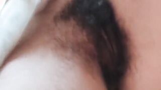 Sniff Hairy Pussy on Your Face! Naked Morning Stretching.