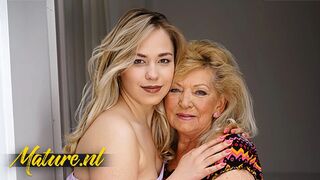 Grandma Ilya Gets Her Unshaved Pussy Licked By Hot Teen Selvaggia