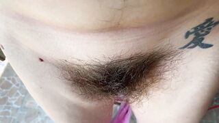 Hairy bush fetish video 6630